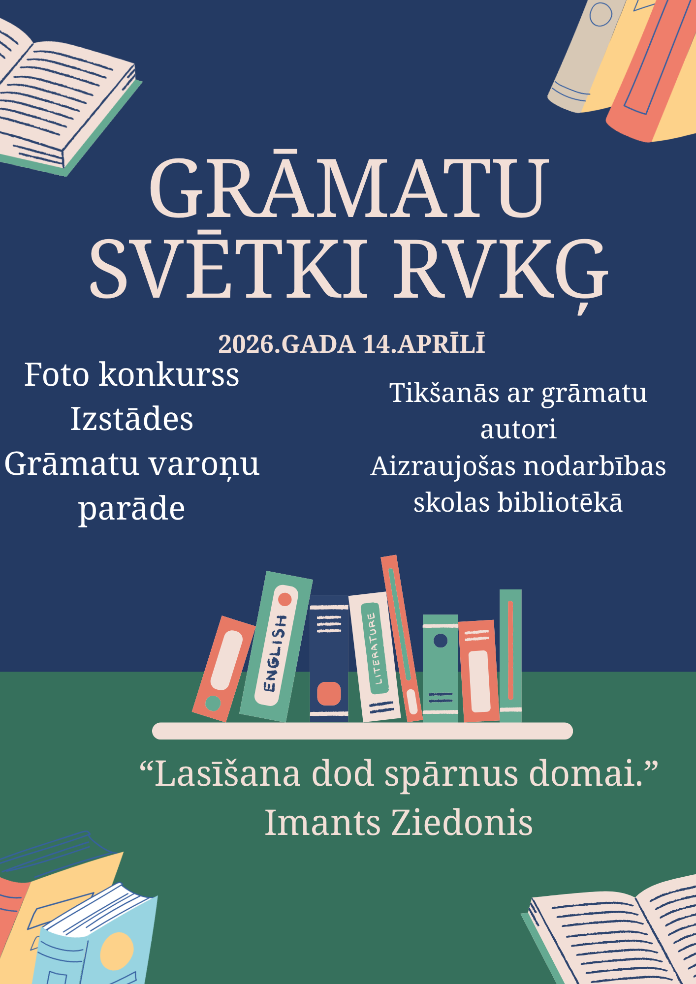 Blue and Green Playful Book Fair Poster.png