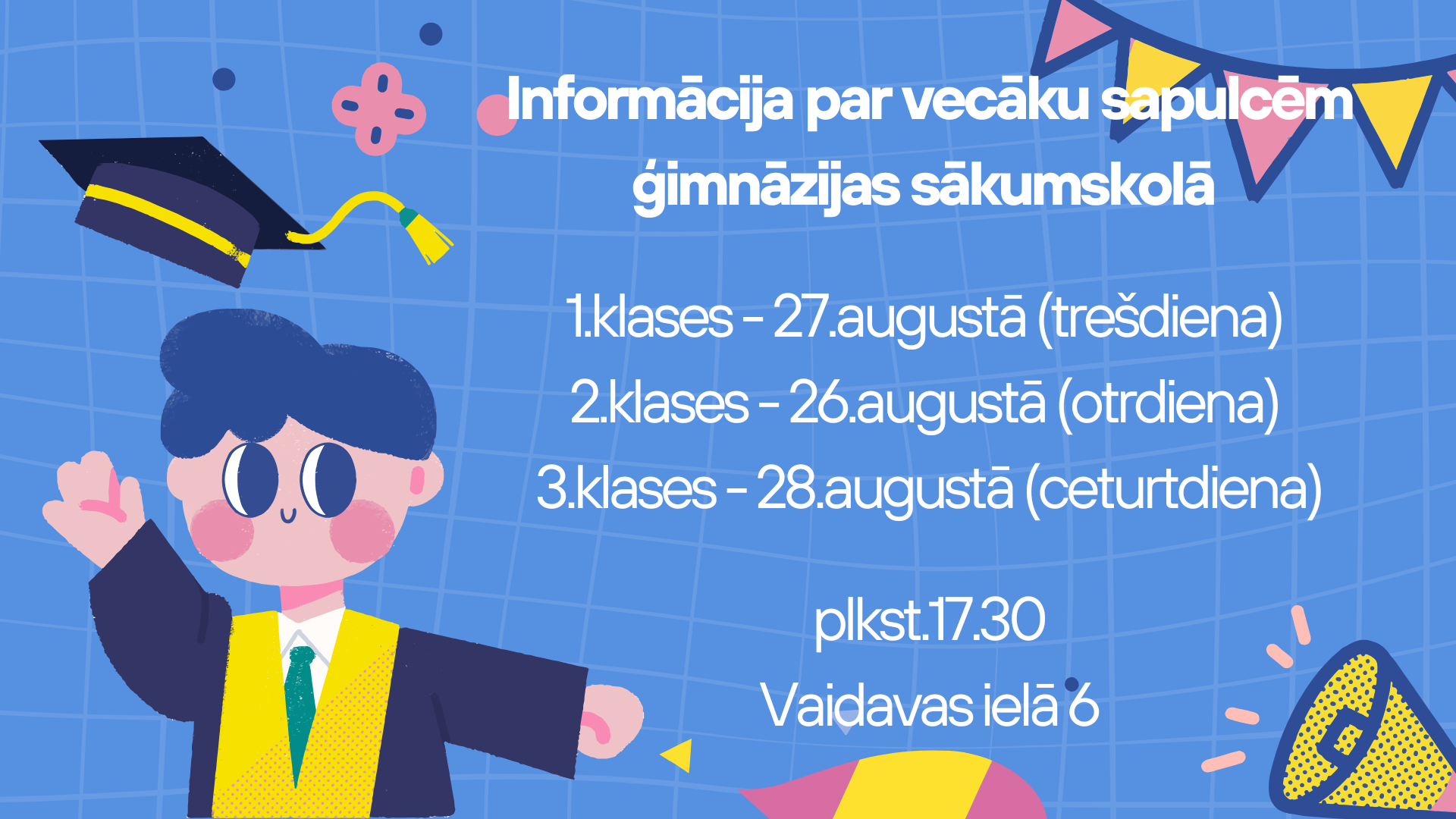 Informācija par vecāku sapulcēm sākumskolā_2025